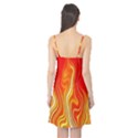 Fire Flames Abstract Background Camis Nightgown View2