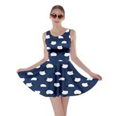 Navy Wolfs Dressed In Sheeps Skater Dress