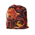 Lava Active Volcano Nature Drawstring Pouches (Extra Large) View2