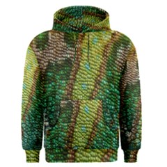 Colorful Chameleon Skin Texture Men s Pullover Hoodie by Simbadda