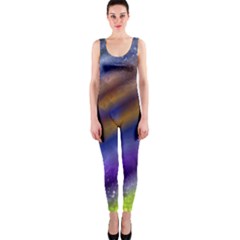 Fractal Color Stripes Onepiece Catsuit