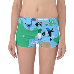 New Zealand Birds Detail Animals Fly Reversible Bikini Bottoms by Mariart