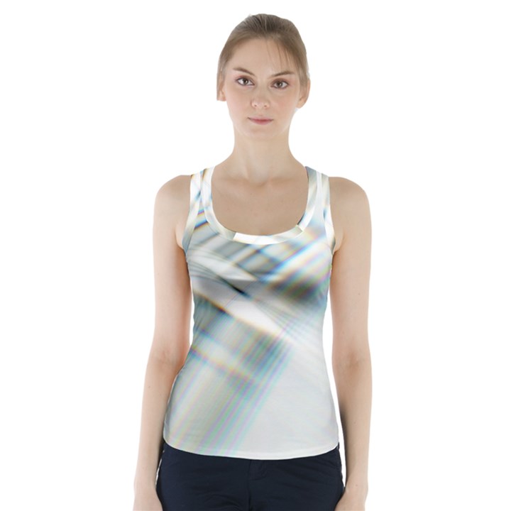 Business Background Abstract Racer Back Sports Top