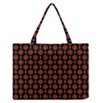 Dollar Sign Graphic Pattern Medium Zipper Tote Bag