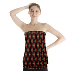 Dollar Sign Graphic Pattern Strapless Top by dflcprintsclothing