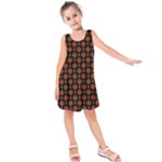 Dollar Sign Graphic Pattern Kids  Sleeveless Dress