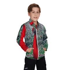 Red Peacock Wind Breaker (kids)