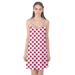 Polka Dot Red White Camis Nightgown by Mariart