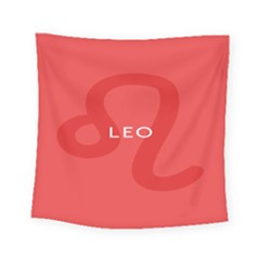 Zodiac Leo Square Tapestry (small) by Mariart