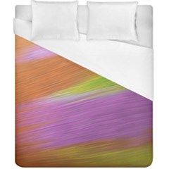 Metallic Brush Strokes Paint Abstract Texture Duvet Cover (california King Size) by Nexatart