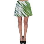 Fluorescent Flames Background Light Effect Abstract Skater Skirt