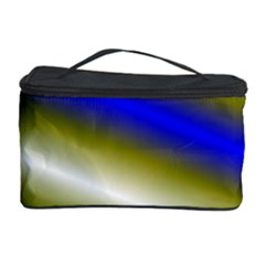 Color Diagonal Gradient Stripes Cosmetic Storage Case by Nexatart