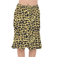 A Jaguar Fur Pattern Mermaid Skirt by Nexatart