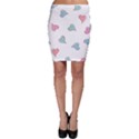 Colorful Random Hearts Bodycon Skirt View1