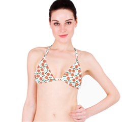 Floral Seamless Pattern Vector Bikini Top by Nexatart