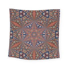 Armenian Carpet In Kaleidoscope Square Tapestry (small) by Nexatart