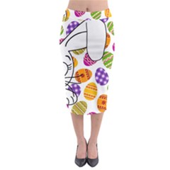 Easter Bunny  Midi Pencil Skirt by Valentinaart