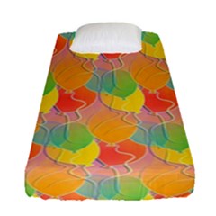 Birthday Balloons Fitted Sheet (single Size)