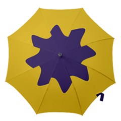 Purple Yellow Wave Hook Handle Umbrellas (medium)