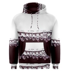 Bubbles In Red Wine Men s Pullover Hoodie by Nexatart