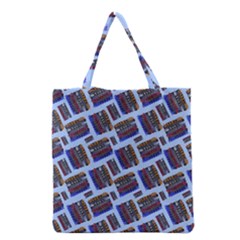 Abstract Pattern Seamless Artwork Grocery Tote Bag by Nexatart