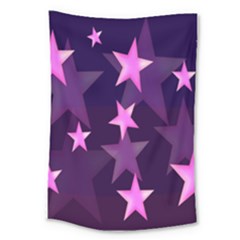 Background With A Stars Large Tapestry by Nexatart