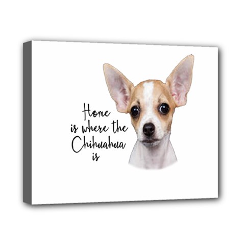 Chihuahua Canvas 10  X 8  by Valentinaart