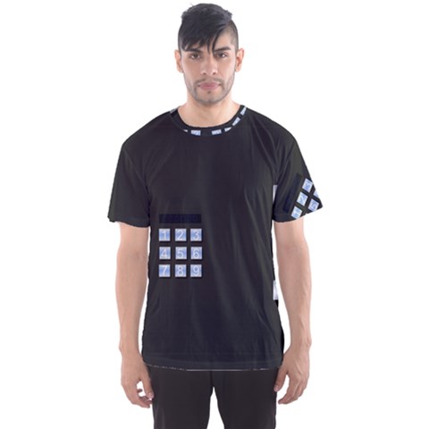 Safe Vault Strong Box Lock Safety Men s Sport Mesh Tee by Nexatart