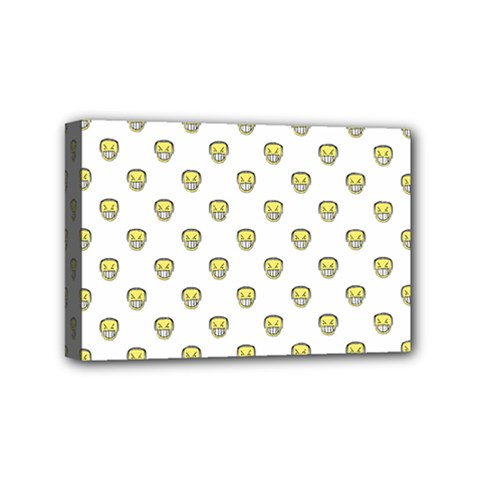 Angry Emoji Graphic Pattern Mini Canvas 6  X 4  by dflcprints