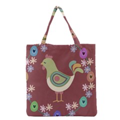 Easter Grocery Tote Bag by Valentinaart