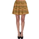 Delicious Burger Pattern Skater Skirt View1