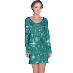 /r/place Emerald Long Sleeve Nightdress by rplace