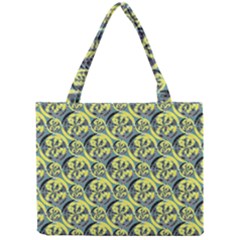 Black And Yellow Pattern Mini Tote Bag by linceazul