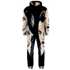 Wednesday Addams Hooded Jumpsuit (men)  by Valentinaart