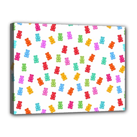 Candy Pattern Canvas 16  X 12  by Valentinaart