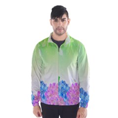 Fruit Flower Leaf Wind Breaker (men)