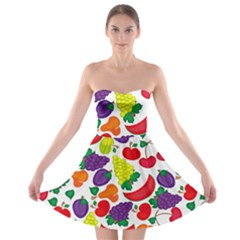 Fruite Watermelon Strapless Bra Top Dress by Mariart