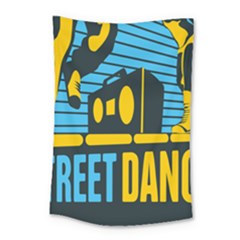 Street Dance R&b Music Small Tapestry by Mariart