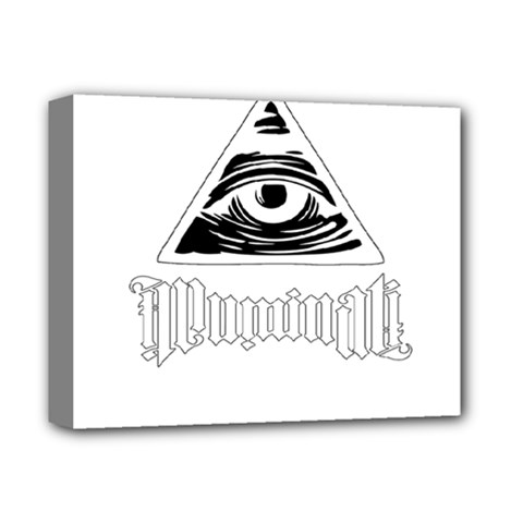 Illuminati Deluxe Canvas 14  X 11  by Valentinaart