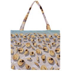 Shell Pattern Mini Tote Bag by Valentinaart