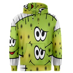 Thorn Face Mask Animals Monster Green Polka Men s Pullover Hoodie by Mariart