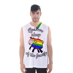 Rainbow Sheep Men s Basketball Tank Top by Valentinaart