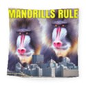 Mandrills Rule Square Tapestry (Large) View1