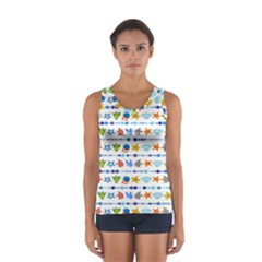 Coral Reef Fish Coral Star Women s Sport Tank Top  by Mariart