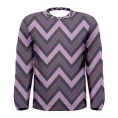 Zigzag Pattern Men s Long Sleeve Tee by Valentinaart