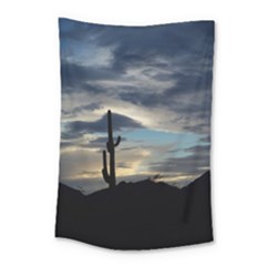 Cactus Sunset Small Tapestry by JellyMooseBear