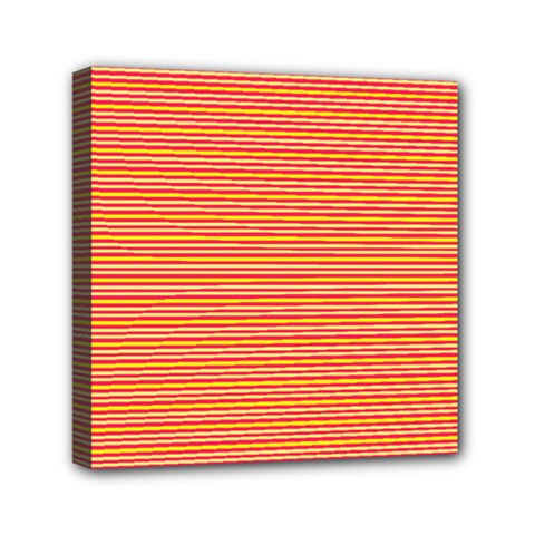 Decorative Lines Pattern Mini Canvas 6  X 6  by Valentinaart