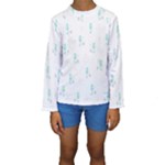 Pattern Kids  Long Sleeve Swimwear