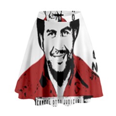 Pablo Escobar  High Waist Skirt by Valentinaart