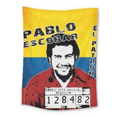 Pablo Escobar Medium Tapestry by Valentinaart